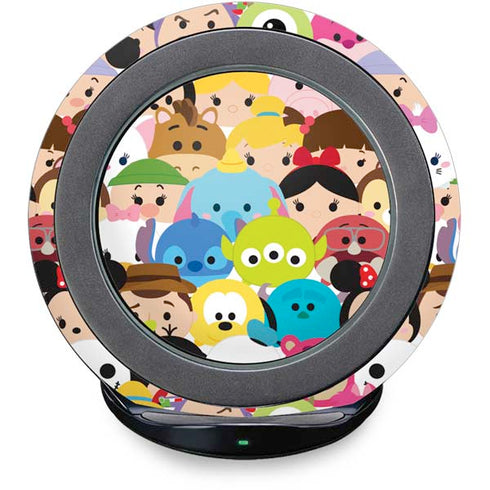 Disney Tsum Tsum Close up Characters Fast Charge Wireless Charging Stand Skin